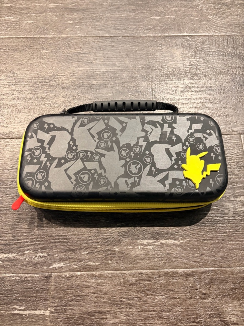Nintendo Switch OLED White Joy‑Con Console in Pikachu case - Picture 3 of 5